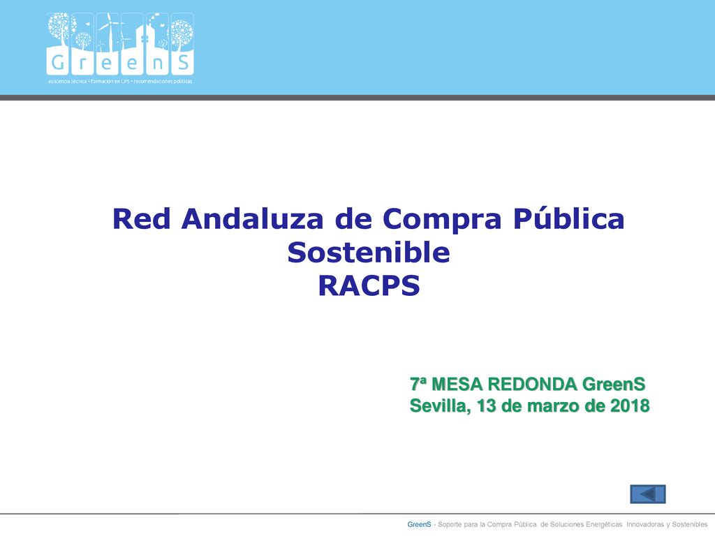 Red Andaluza De Compra P Blica Sostenible Ppt Descargar